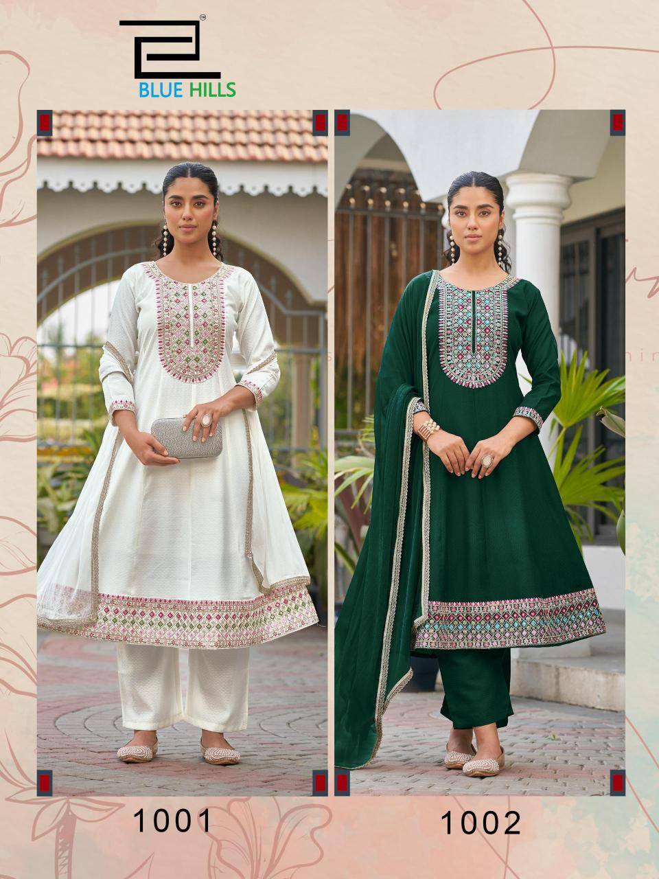 Blue hills mumtaz vol 10 Kurti Manufacturer in Delhi